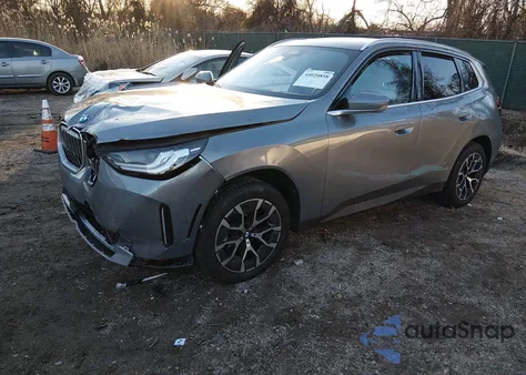 2025 BMW X3 30 xDrive from USA, damaged, VIN 5UX53GP01S9033548